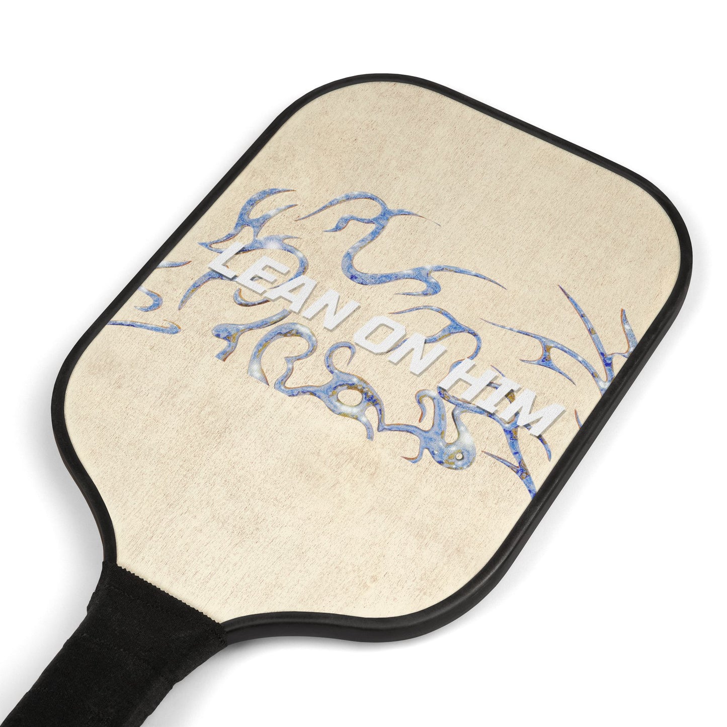 "LEAN ON HIM" PICKLE BALL PADDLE SET