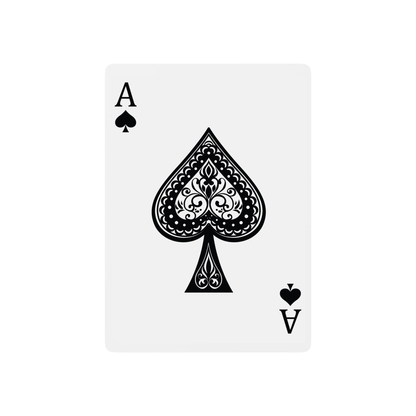 "LEAN ON HIM" POKER PLAYING CARDS SET
