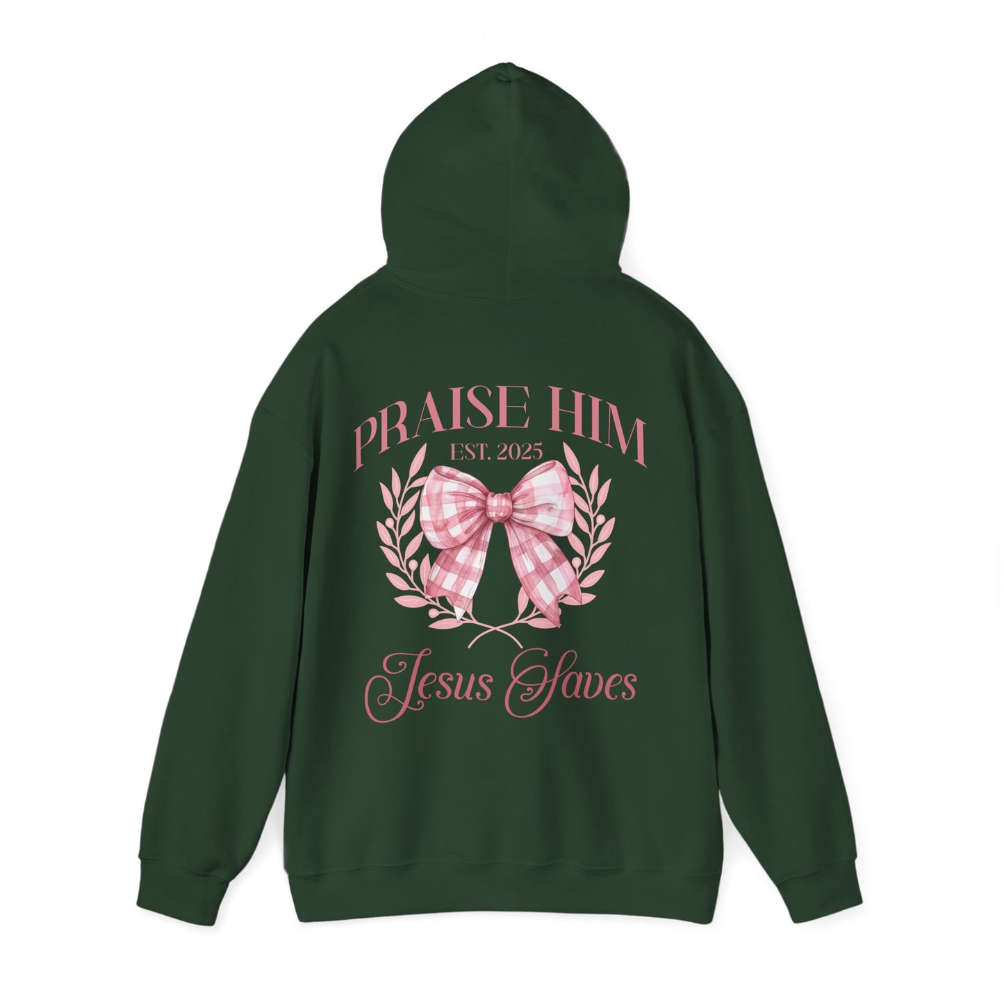 "JESUS SAVES" HOODIE