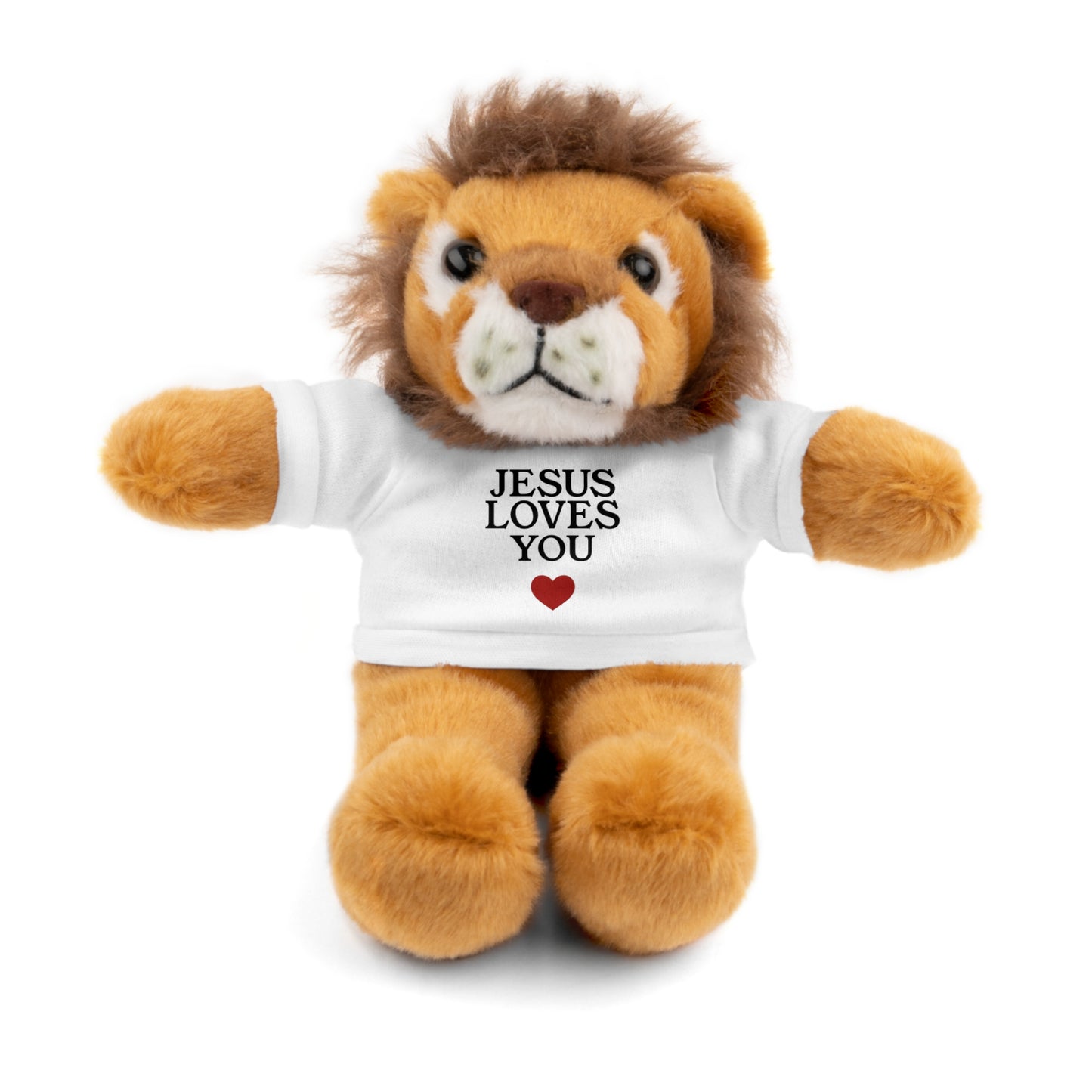 "Jesus Loves You" Stuffed Animals