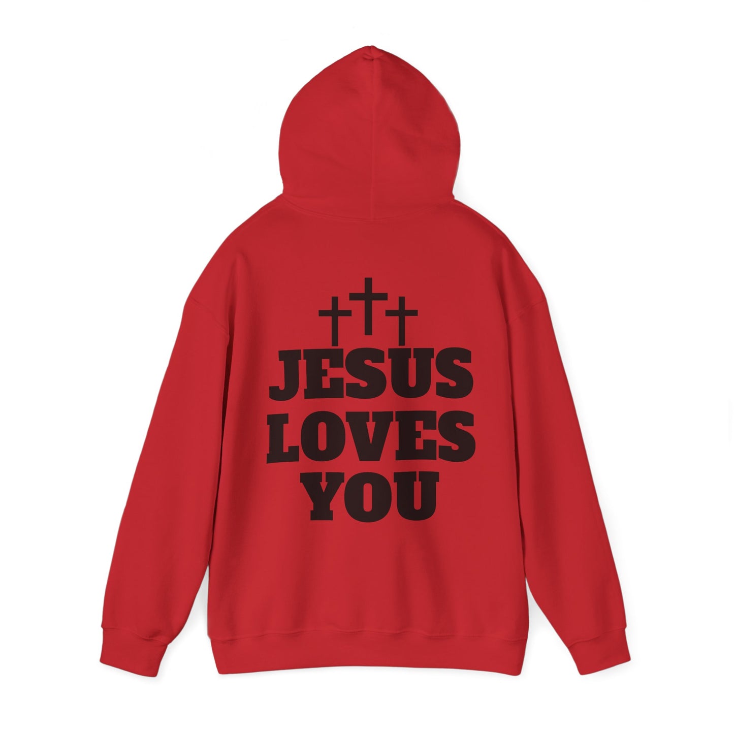 "JESUS LOVES YOU" HOODIE
