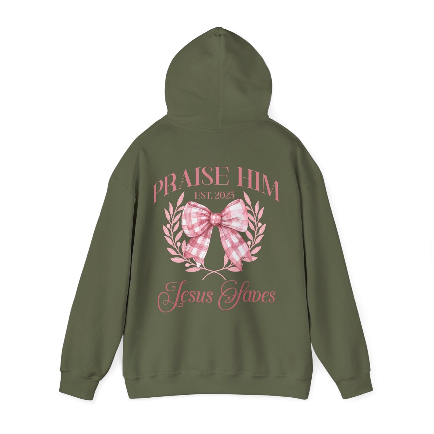 "JESUS SAVES" HOODIE