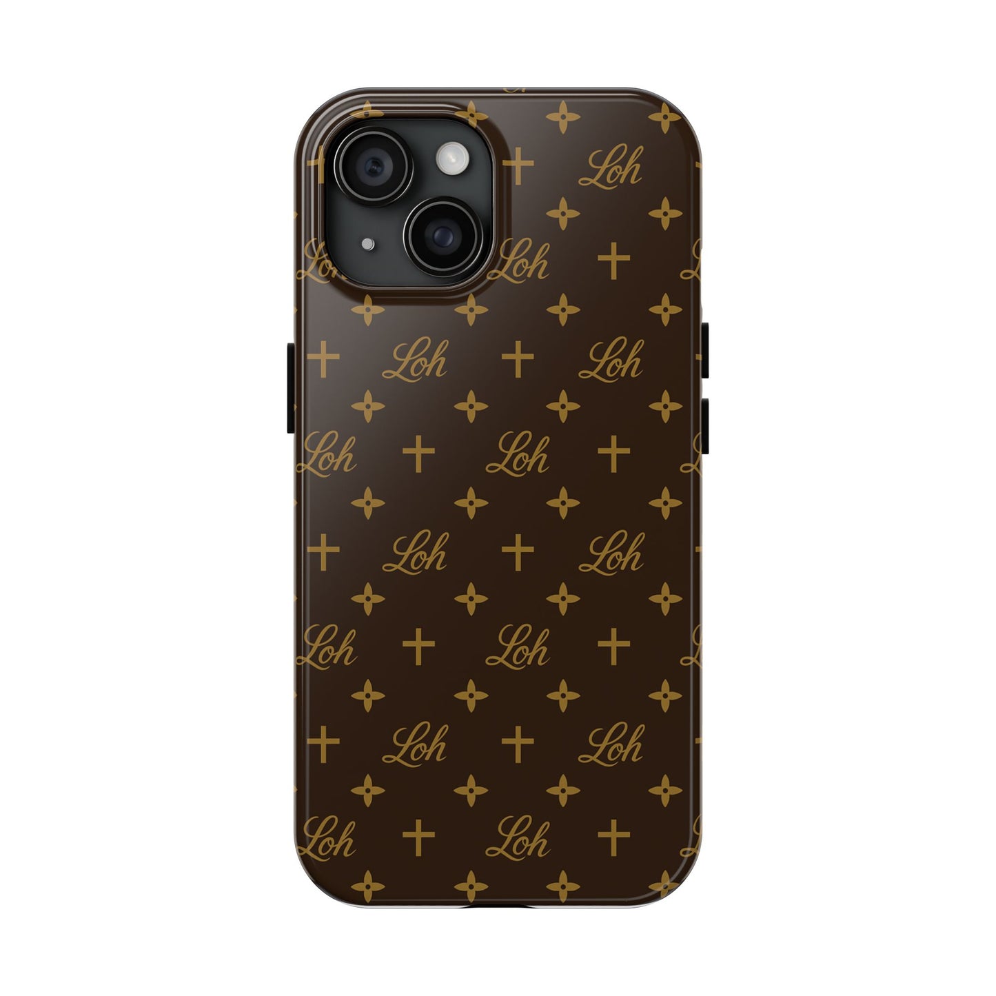 LEAN ON HIM MONOGRAM PHONE CASE