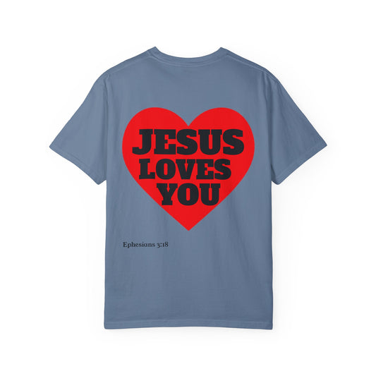 “JESUS LOVES YOU” T-SHIRT