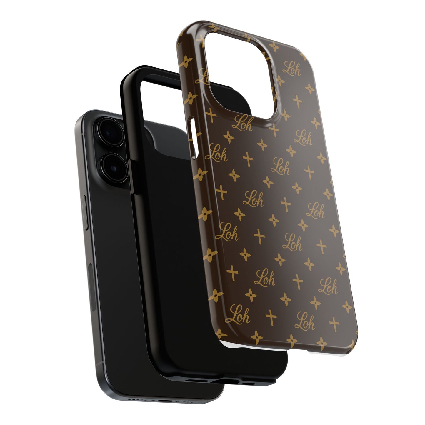 LEAN ON HIM MONOGRAM PHONE CASE