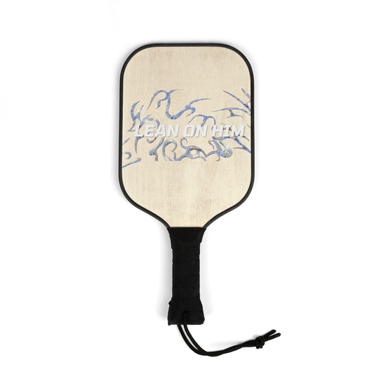 "LEAN ON HIM" PICKLE BALL PADDLE SET