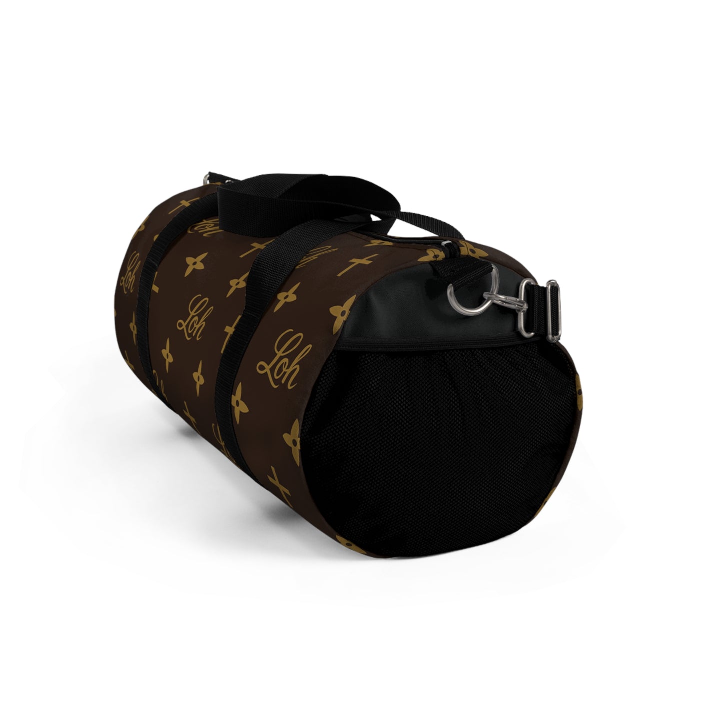 LEAN ON HIM MONOGRAM DUFFEL BAG