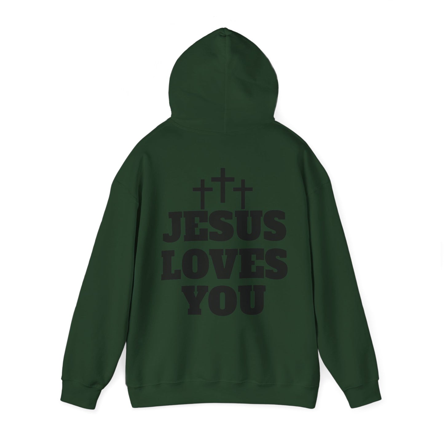 "JESUS LOVES YOU" HOODIE