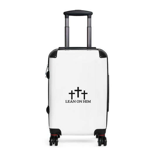 "Lean On Him" Suit Case
