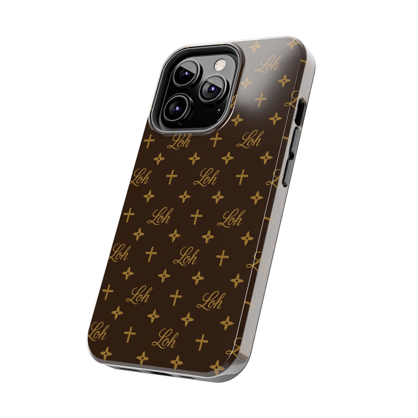 LEAN ON HIM MONOGRAM PHONE CASE