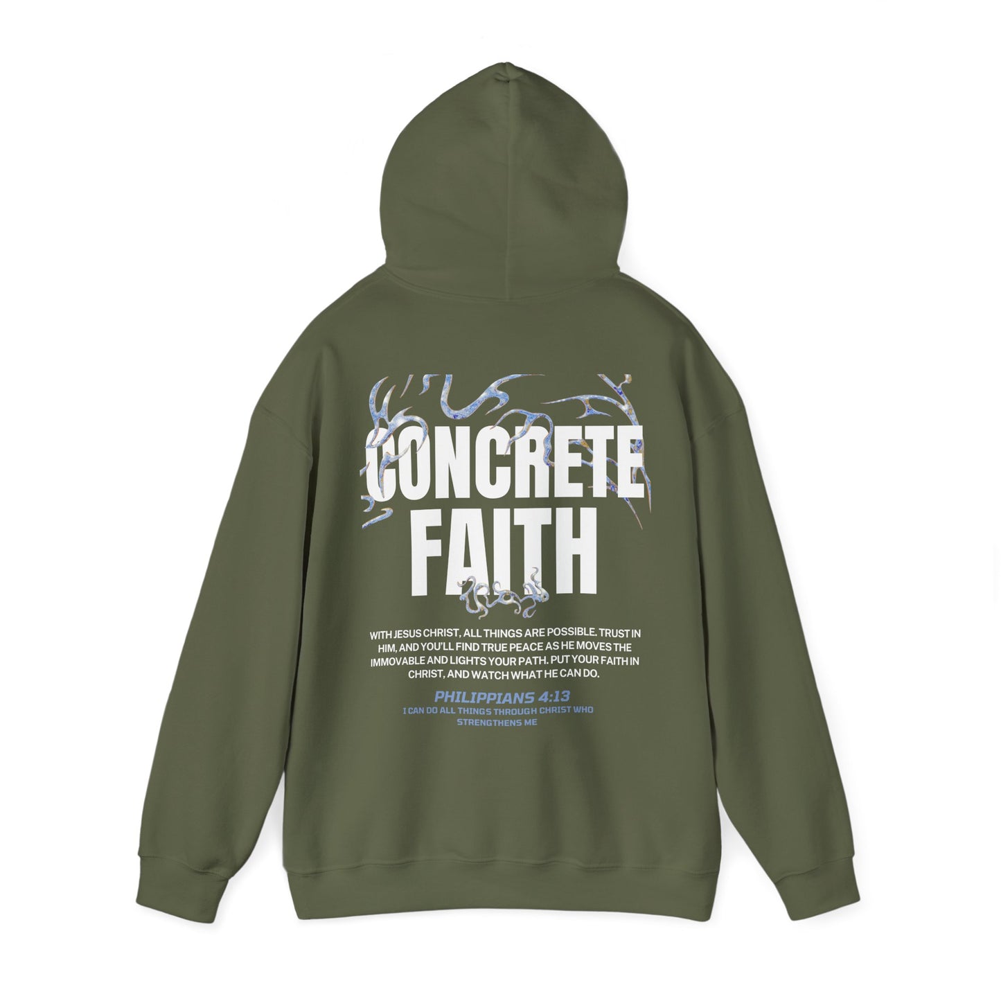 "CONCRETE FAITH" HOODIE