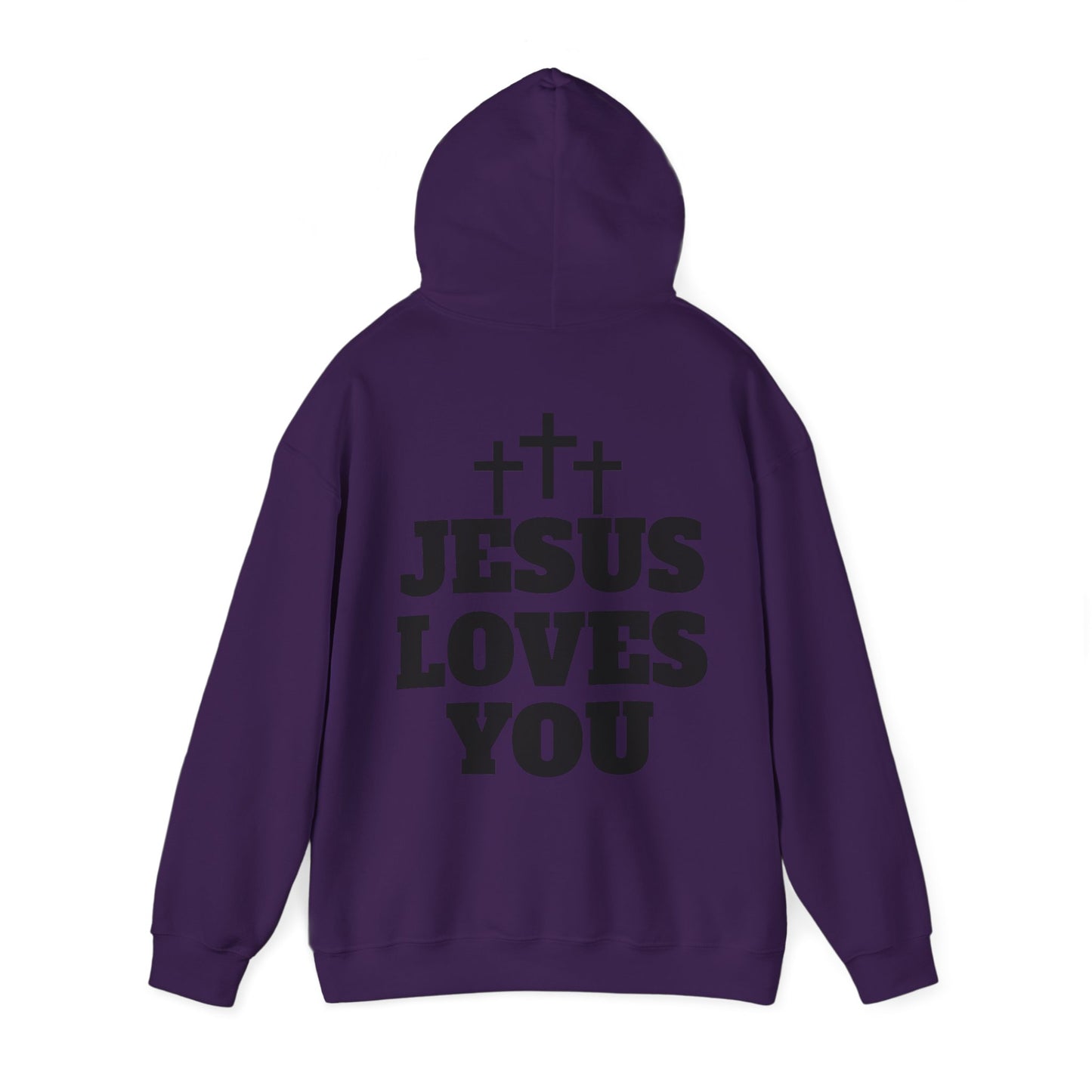"JESUS LOVES YOU" HOODIE