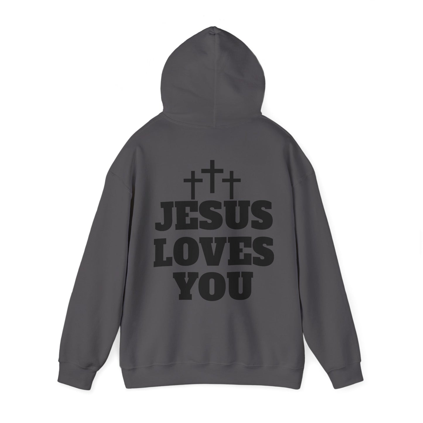 "JESUS LOVES YOU" HOODIE