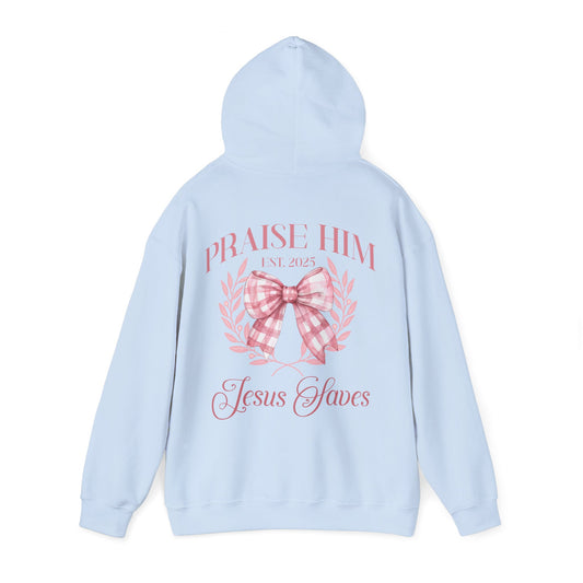 "JESUS SAVES" HOODIE